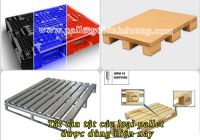 Tất tần tật các loại pallet được dùng hiện nay